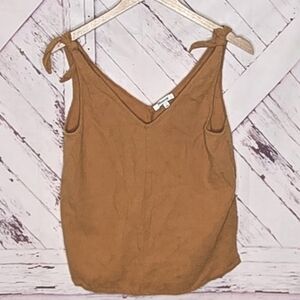 Madewell Tie-Strap V-Neck Tank Top